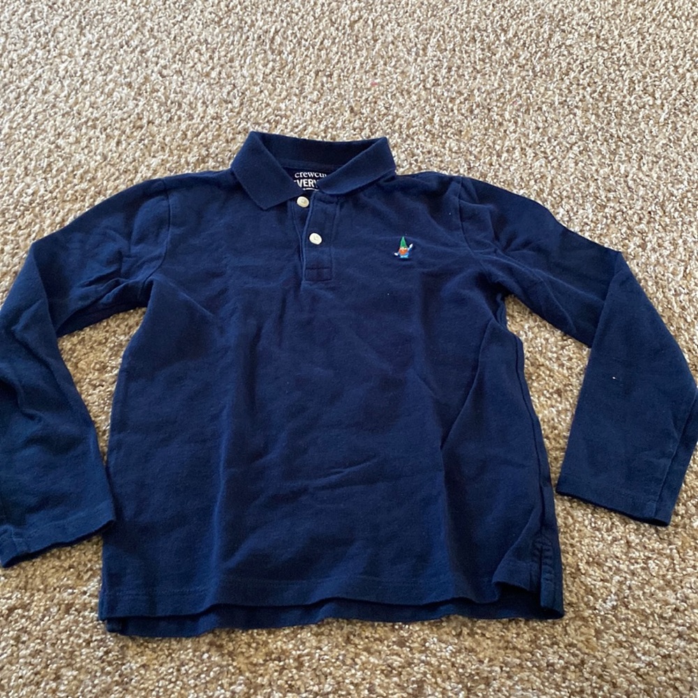 J.Crew Crewcuts boys long-sleeve polo*